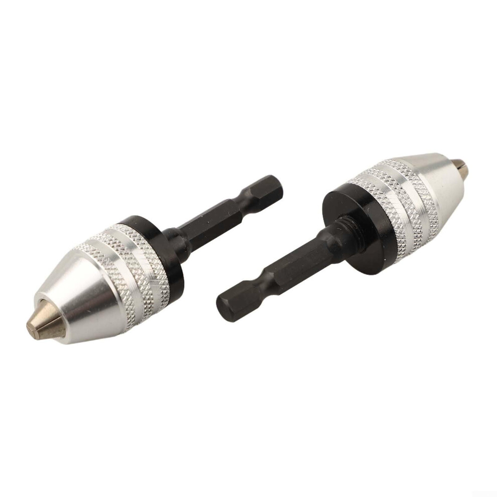 Efficiency Keyless Chuck Set With Two Adapters For Instant Drilling Tool Change (A) 9412369093394
