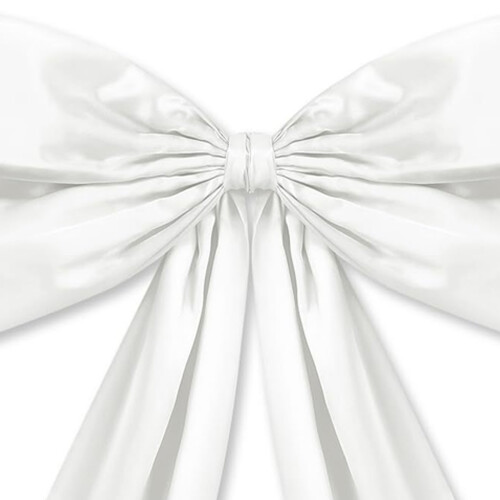 Party Bows Decoration Perfect For Celebration Backdrops-White 2