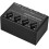 4channel RCA input mini stereo audio mixer with separate volume controls and full metal casing 4