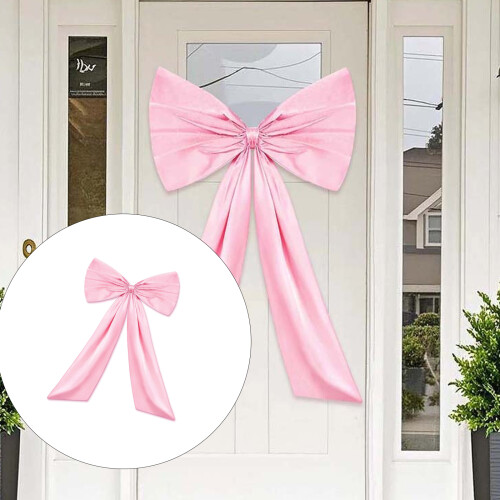 Large Bows Backdrop Wall Decoration Multiple Purpose For-White 1