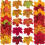 50Pcs Bright Colored Faux Maple Leaf Models With Natural-11 4