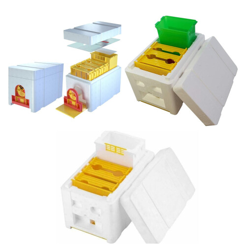 Foam Bees Box Versatile Bees Mating Box Beekeeper Case Queen 1