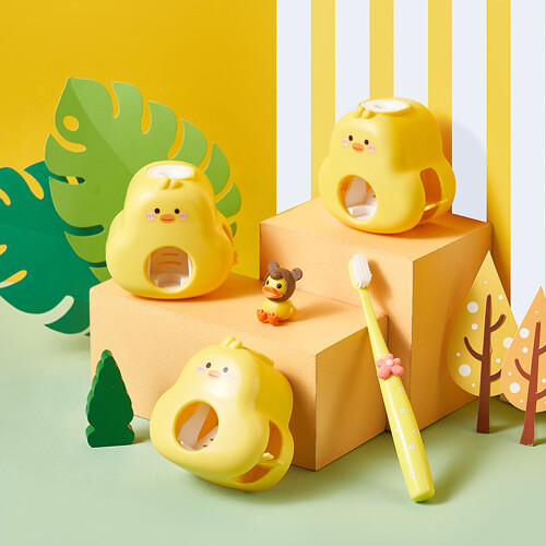 Leuke eend ontwerp tandpasta knijper wandmontage 1