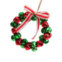 Metal Christmas Bells Decoration Christmas Tree-Red green