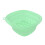 Multipurpose Foldable Face Ice Bath Bowl-Transparent green 1