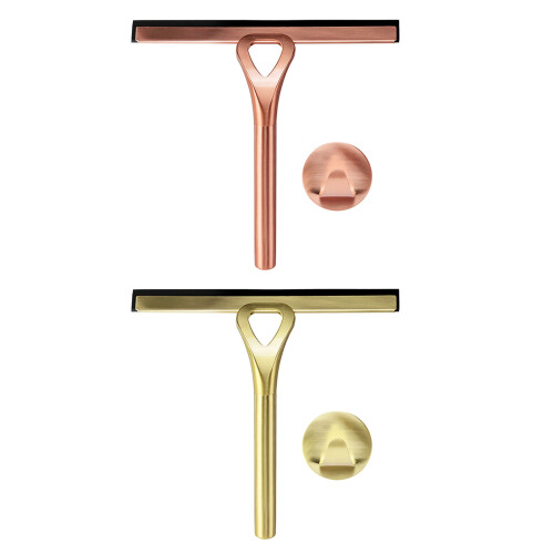 Heavy Dutys 304 Stainless Steels Window Squeegee-Gold 1