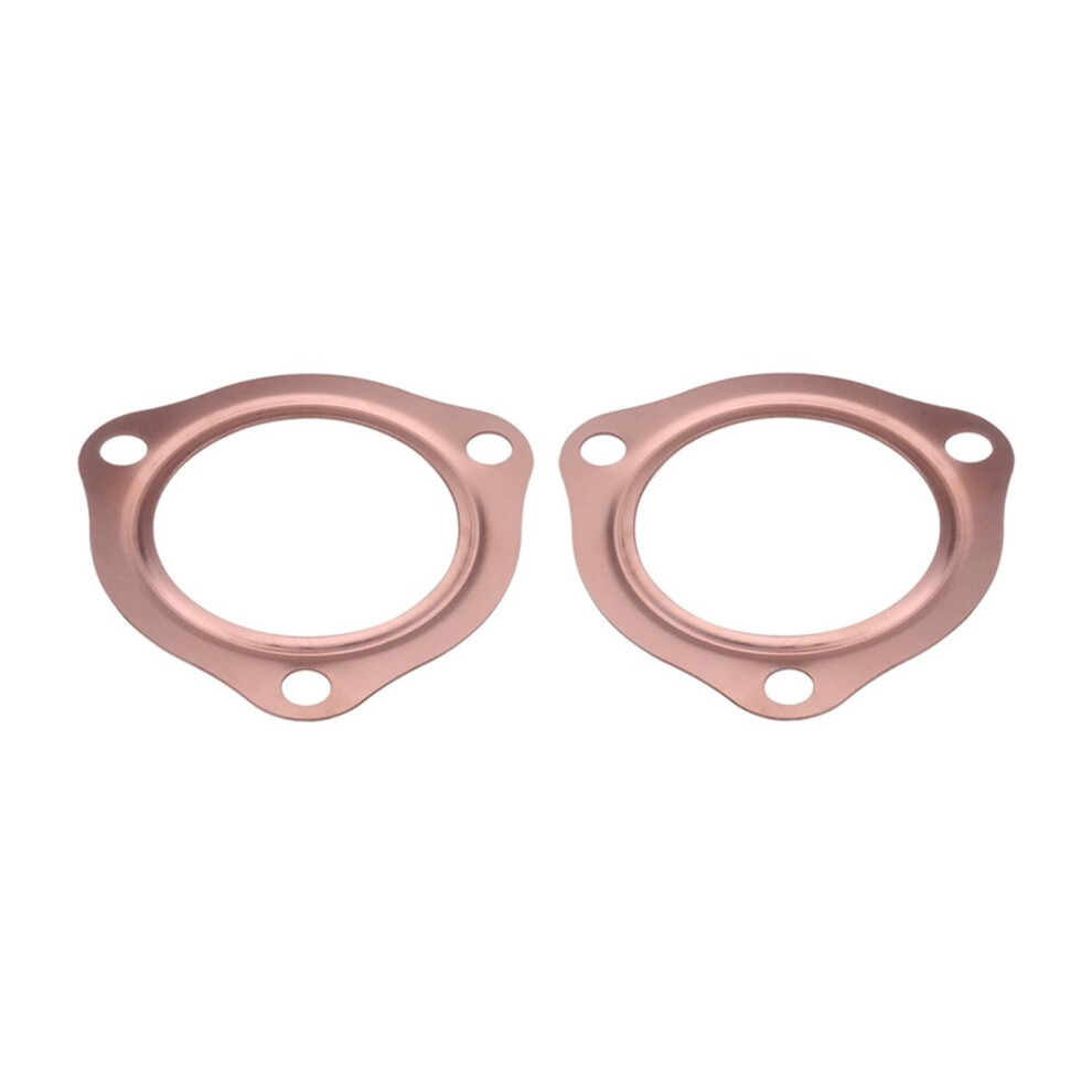 Reusable Copper Header Exhaust Collector Gaskets 31/2 Inch Compatible With Sbc Bbc 302 350 454 2.5 Inch Collectors 9189345003936