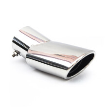 Car Tailpipe for Honda CRV 2017 Rear Exhaust Tip Muffler Trim Stainless Steel Chrome Blue Silver Finish