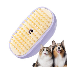 Spritz defaux fur comb for cats, Spritz defaux fur comb for dogs, Rechargeable multifunctional cat brush with steam