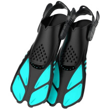 Swimming Flippers Adjustable Flipper Laces Diving Flippers MLXL Color 1