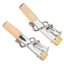 2 Pieces Saxophone Bent Neck Straight Neck Kit Brass Sax Neck Replacement Parts Saxophone Replacement Parts