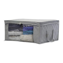 High-Quality Fabric Storage Bags, Reinforced Handles for Comfortable Use, Clear Viewing Window for Quick Identification