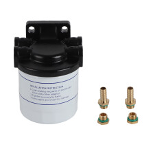Separator de apă cu filtru de combustibil de înaltă calitate pentru bărci, tehnologie de filtrare multistrat cu o clasificare de 10 microni,