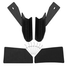 Upper Windshield Roof Mount for Curved Light Bar Compatible with Jeep Cherokee XJ Comanche MJ Includes Stable Mounts and Extra Protection Features