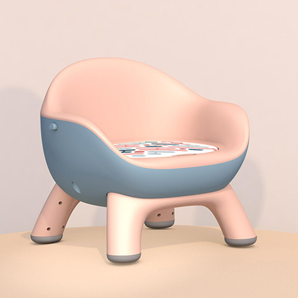 Dining Feeding Chair Ergonomic Child Feeding Chair Portable Safe Protective Multifunctional Cherry For Lunch Pink