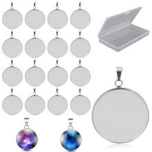 Resin Pendant Making, Jewelry Pendant Diy for Unique Handmade Gifts, Fine Workmanship with High Quality Material Durable Stainless Steel