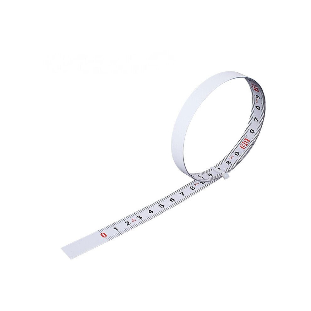 Reusable Tape For Woodworking Projects, Stainless Steel Viscous Scale Tape Measures, Positive Measurement Workbench Ruler, Carbon Steel Construction 9405630885019