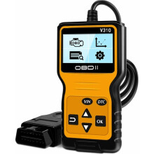 Diagnosegerät zum Lesen und Löschen von Fehlercodes, OBD2-Scanner für Autos mit breiter Kompatibilität und Echtzeit-Datenströmen, Codeleser für