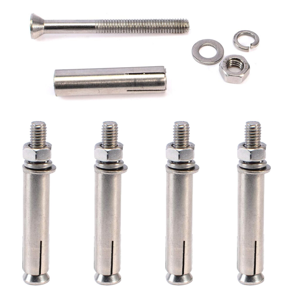 Setting Tool Included, Masonry Anchors With Anti-Rust And Anti-Corrosion Properties, 304 Stainless Steel Construction Ensures Durability And 9340959502677