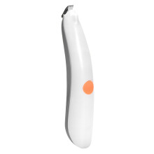Electric Dog Grooming Clipper for Trimming Dogs, Pets, and Small Animals, for Hair Around Paws, Eyes, Ears, and Face, Gray