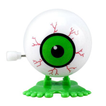 Eye Corloge Clockwork Toy Walking Novelty Toy, Halloween Horror Accessories, Office Toy
