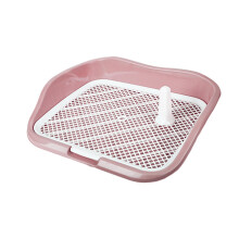 Easy to Clean Dog Toilet, Pet PIPI Toilet, Potty for Chinchillas and Small Animals, Pink