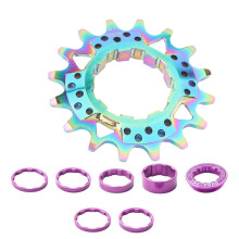 Bicycles Single Speed Cassettes Freewheels Wheel Aluminum Alloy 16T 18T Conversion Kits For Bikes