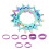 16T 18T Single Speed Cogs Conversion Kits For Multi Speed Bikes With Spacer And Locking Rings 1