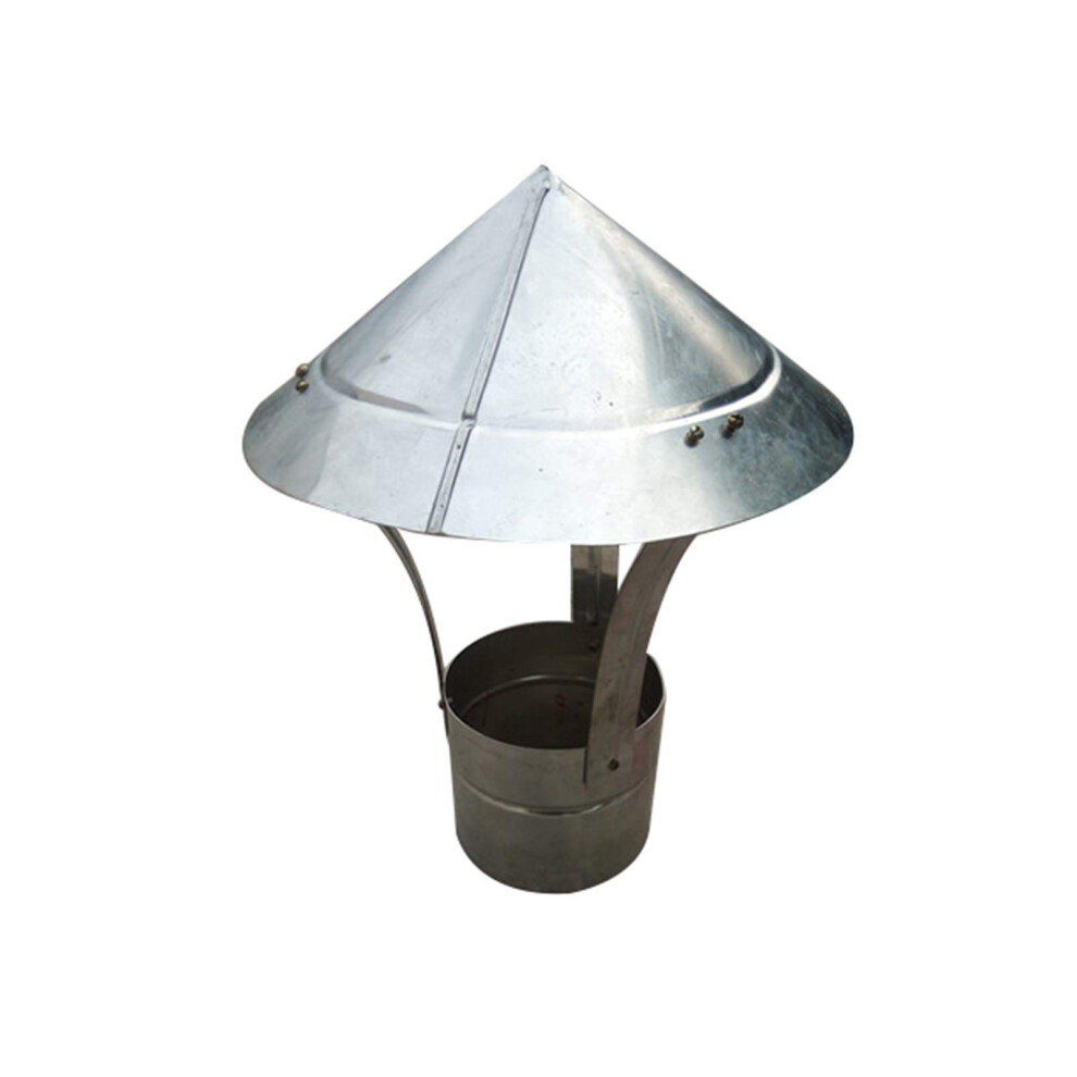 Stainless Steel Duct Cover, 50Cm Pipe, Chimney Cap, Exhaust Pipe, Ventilation, Rainproof Vent Cap/Diameter 11Cm 9412369050120