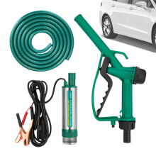 Liquid Transfer Pump Electric 12V Portable With Automatic Stop Auto Oil Extractor For Garden Water Marine Automotive
