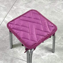 Thick Nursery Small Cushion Kids Chair Mat Short Plush Square Small Bench Cushion Modern Simple NonSlip Cushion Ref: 5876