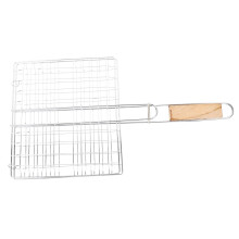 Grill Clip Fish Grill Rack Stainless Steel Grill Wire Mesh Baking Rack
