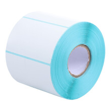 Selfadhesive address labels, waterproof thermal paper labels for office, school, and home use, strong adhesion for printers.