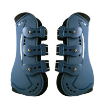 Horse Boots, ShockAbsorbing Breathable Front Leg Protectors, Blue
