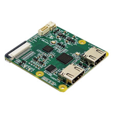 HDMI to CSI2 Converter 4K@60Hz Capture Board with Dual Video Output and I2S Audio for Raspberry Pi