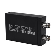 BNC to HDTV Converter Coaxial CCTV Camera Signal Converter LoopThrough 1080P Audio