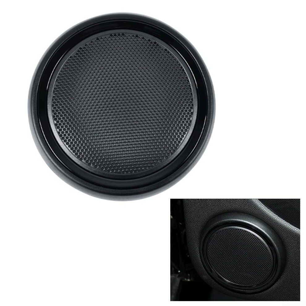 R59 Interior Trim Cover Oem 51412753333 51412756567 Gloss Abs Front Door Speaker Grille R55 R56 R57 R58 Black/Beige 9189345005213