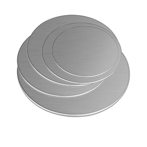 304 Stainless Steel Round Plate, 2.5mm Thick, Dia 50mm, DIY Projects, Engineering 2
