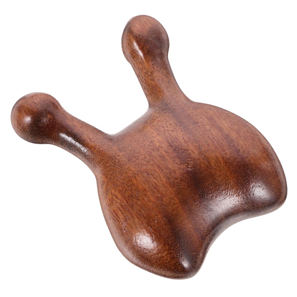 Wooden facial massage tool for acupuncture and facial massage, portable design to improve skin hydration and...
