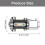 Waterproofs Bright Flashlights USB Rechargeable Pocket Torches 7