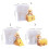 Mouse Cheese Silicone Candle Molds Epoxy Resin-Rat and corn 4