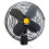 Black Cooling Fan with Noise Reduction Technology for Car-24V 1