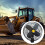 Black Cooling Fan with Noise Reduction Technology for Car-24V 6