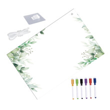 1 Set of Rewritable Message Board Erasable Calendar Board for Wall Calendar Dry Wipe Small Dry Wipe Board Acrylic Transparent