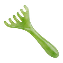 Scalp Comb Massage Comb with Resin Head, Portable Stress Relief Manual Head Massage for Shower, Spa, Women Men During Hair Washing