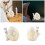 LED Ceramic Easter Eggs Easter Rabbit Hollow Lamp Spring-55 3