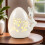 LED Ceramic Easter Eggs Easter Rabbit Hollow Lamp Spring-55 7