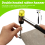 Transform Your Creations, Multi-Purpose Metal Rivets, Easy Operation, Setting Tools For Leather Craft Repairs, Decoration, 300 Sets 6