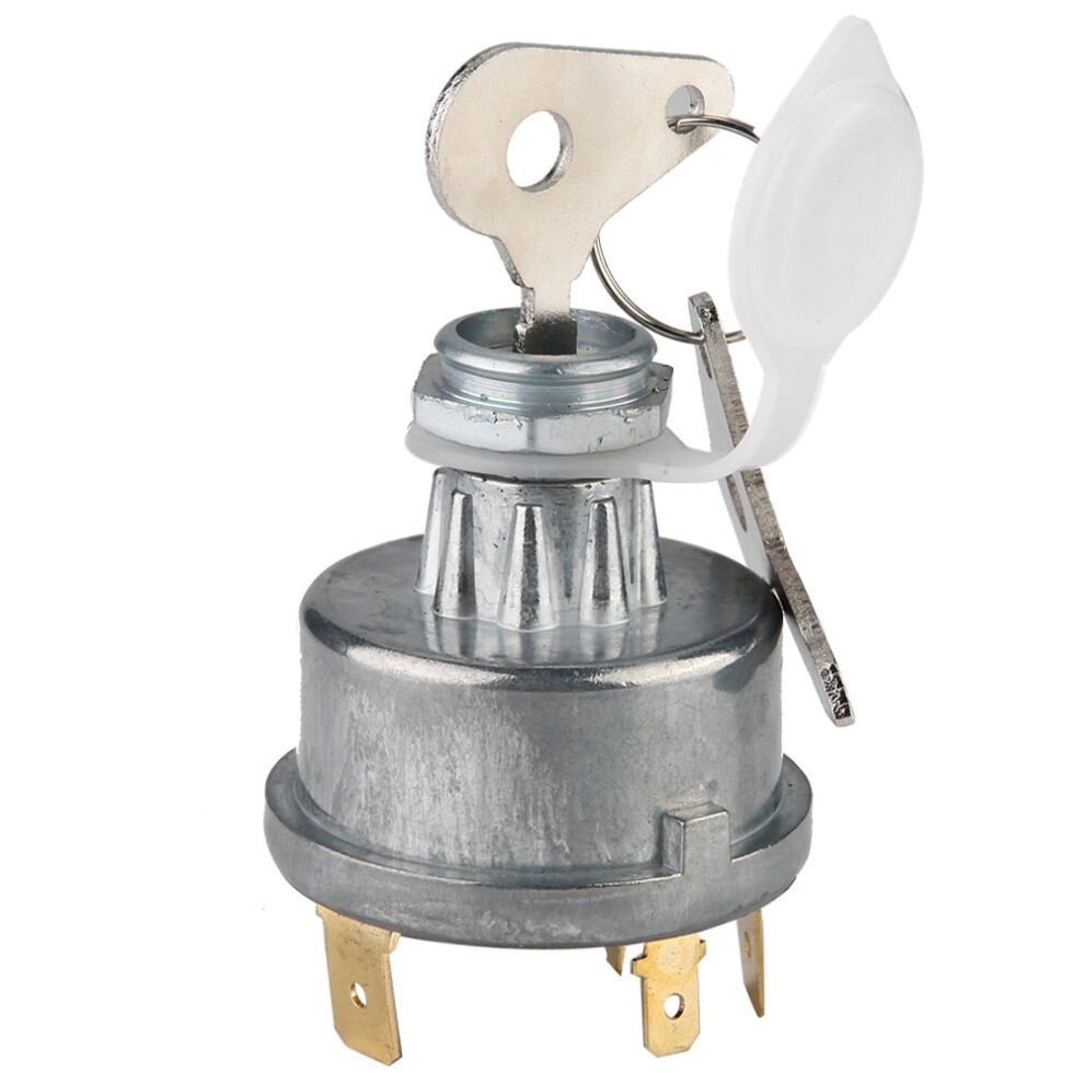 Ignition Switch For Lawn Mower Uni Riding Lawn Tractor Mower Parts Zinc Alloy Body Iron Key Ignition Starter Switch Fit For John Deere Fit For Toro 9190834511757