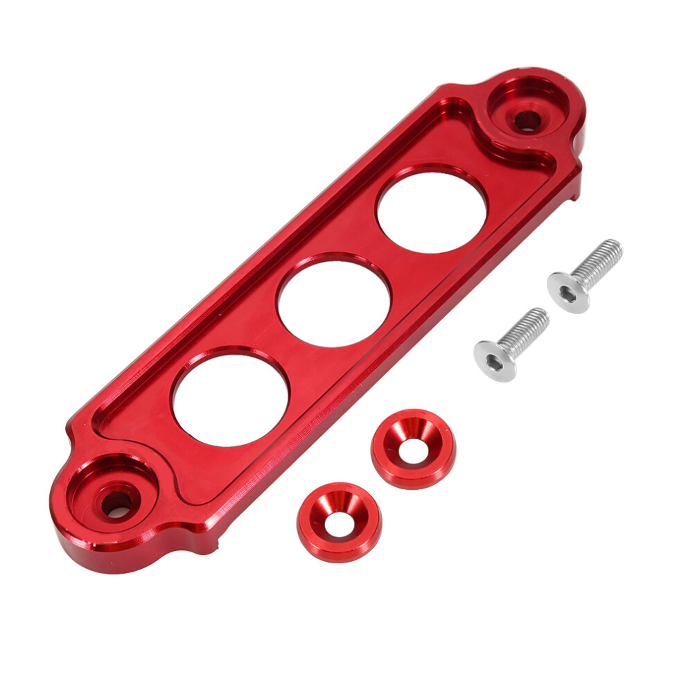 Battery Tie Down Mount Bracket Universal Secure Automotive Battery Hold Cnc Machined Aircraft Grade Billet Aluminum Anodized For Long Lasting Finish 9358999008967